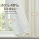 thumbnail image 2 of Cortinas de lino opacas DriftAway, 45 x 63 cm, lino claro, 2 of 8