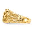 thumbnail image 3 of Bague pour Homme en Or Jaune 14K avec Nugget, 3 of 3