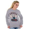 thumbnail image 4 of Popeye The Sailor Man America 1776 Sweatshirt for Men or Women Brisco Brands S, 4 of 6