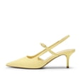 thumbnail image 2 of Dream Pairs Women’s Pointed Toe Pumps Slingback Kitten Heels,, 2 of 7