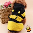 thumbnail image 4 of SPRING PARK Hot Pet Dog Cat Puppy Warm Hoodie Coat Clothes Cute Bee Costume Apparel Outfit, 4 of 7
