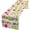 Birthday -1, variant on Rainbow Heart Table Runner, Black White Buffalo Plaid Bows Pride Day Lesbian Gay Bisexual Transgender Queer Homosexual Equality Decorations for Kitchen Dining Party, 13x36 Inch