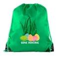 thumbnail image 1 of Easter Basket Bags, Bulk Drawstring Backpacks, Party Favor Goody Bags for Easter - Gone Hunting, 1 of 2
