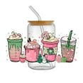 thumbnail image 4 of Personalize Christmas Coffee Cup UV DTF Sticker For 16oz Glass CanCups Wrap Transfer Sticker Custom Labels DIY Logo Selfadhesive, 4 of 5