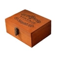 thumbnail image 3 of Caja de almacenamiento de madera con cajas de regalizador de baratijas de la baratija de la baratija con bloqueo para clips de cabello, 3 of 8