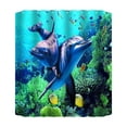 thumbnail image 1 of Halloween Decorations Outdoor Shower Curtain 70x70 Inch With 12 Plastic Hooks Waterproof Shower Curtain Bathroom Heavy Side Shower Curtain Machine Washable Quick Dry, 1 of 8