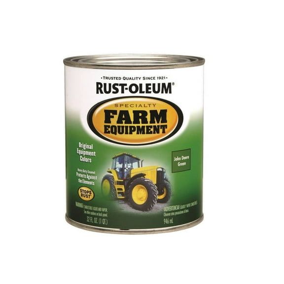 1 PC,Rust-Oleum 280108 Specialty Farm & Implement Paint, JD Green, 1 Qt