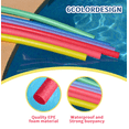 thumbnail image 6 of Pool Noodle, Blue Pack Of 59" Large Solid Foam Pool Swim Noodle Blue 60 Inch Swim Noodles for Swimming Floating and Craft Projects, 6 of 7