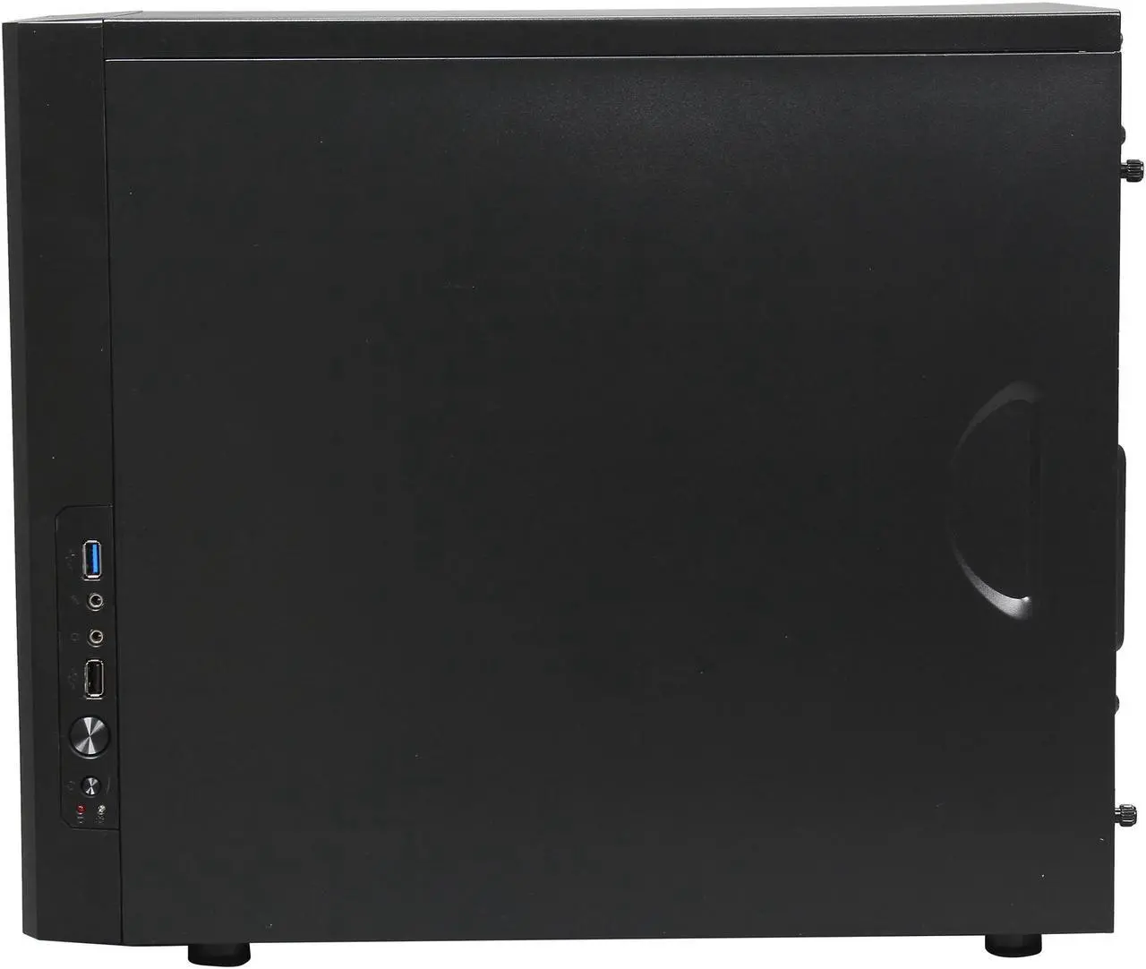 Fractal Design Core 1000 Black Micro ATX Mini Tower Computer Case