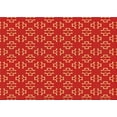 thumbnail image 1 of Ahgly Company Machine Washable Indoor Rectangle Transitional Pumpkin Orange Area Rugs, 8' x 10', 1 of 7
