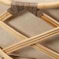 thumbnail image 6 of Jamie Young Co Dune Transitional Rattan & Fabric Lounge Chair in Natural/Gray, 6 of 7