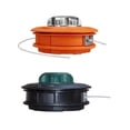 thumbnail image 4 of Weed Wheel Aluminum Cover Euro Code Grass Head for Lawn Mower, Durable Garden Trimmer Accessory, Easy Rope Replacement, Automatic Feed, Universal Fit, Orange, 4 of 8
