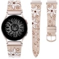 thumbnail image 1 of Correa de reloj Minyee Leather compatible con Samsung Galaxy 7 40/44 mm, 1 of 6