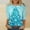 Sky Blue, variant on Holiday Gifts! Titcea Christmas Shirts for Women 3/4 Sleeve Round Neck Fashion Christmas Print Pullover Sweaters 2024 Loose Comfortable Casual Tops