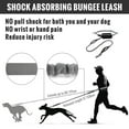 thumbnail image 4 of Plutus Pet Hands Free Dog Leash, Soft Padded Dual Handle Retractable Bungee Leash with Reflective Stitches, Adjustable Wasit Leash for Dog Walking Running Jogging, for Medium Large Dogs, 4 of 7