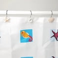 thumbnail image 5 of HOMEIORA 12 Pack Starfish Seashell Conch Style Shower Curtain Hooks Rust Proof Rings Bathroom Hangers Resin Decorative Shower Curtain Hook - Beige, 5 of 6