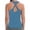 Blue, variant on DuoJiaJ Women's Racerbacks Workout Yoga Tank Tops Sleeveless Women Activewear Tops Women Vest Black XXL