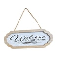 thumbnail image 3 of Letrero decorativo Sunnimix Bienvenido a Nuestro Letrero de Inicio Rústico Placa de Bienvenida, 3 of 8