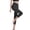Z Black, variant on pxiakgy yoga pants women's tight elastic quick dry solid pocket yoga pants fitness yoga pants black l