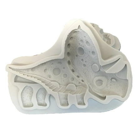 

Triceratops Cookie Chocolate Candy Moulds Cake Baking Tool Resin Mold for Cake