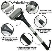 EASACE Lotion Applicator for Back Body with Long Handle Adjustable Roller for Back Self