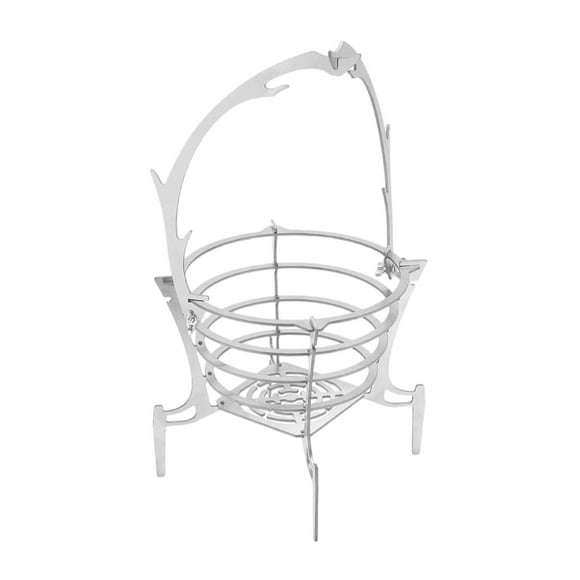 Almencla Small Outdoor Fire Collapsible Fireplace Compact Fold Stove Stainless Steel Perfect for Camping Wood Burning Backyard Traveling Garden