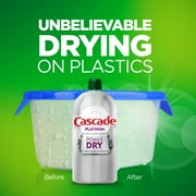 Cascade Platinum Power Dry Dishwasher Rinse Aid, 30.5 fl oz