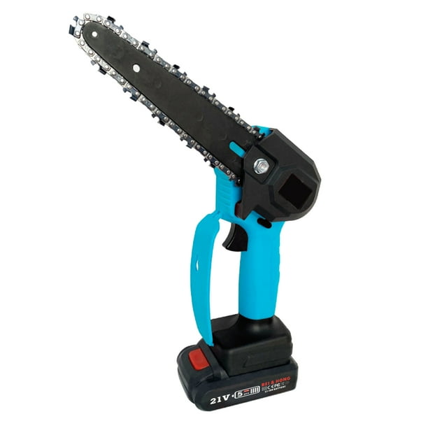 Mini motosierra eléctrica cortador de madera inalámbrico de una mano sierras de carpintería portátiles de mano