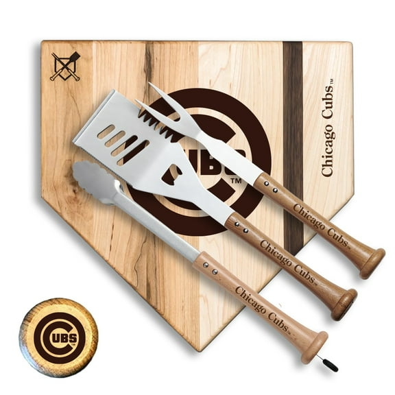 Baseball BBQ Chicago Cubs 17'' Slugger Combo Set