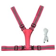 thumbnail image 2 of Reflective Vest, USB Charging Safe Adjustable For Adults Runing Walking Biking Outdoor Activities, 2 of 8