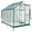 Green#4, variant on 6.3'*10.2'*7' Polycarbonate Greenhouse, Heavy Duty Outdoor Aluminum Walk-in Green House Kit with Rain Gutter, Vent and Door for Backyard Garden, color green,