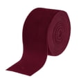 thumbnail image 1 of Velvet Ribbon Gift Wrapping 2 Inch x 5 Yard Wine Red Single Face Velvet Ribbon Roll for DIY Bouquets Wedding, 1 of 5