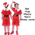thumbnail image 1 of Baby Girls Christmas Santa Claus Costume Kids Cosplay Tutu Red Dresses Children Dress Up Clothes With Hat Carnival Party Gift, 1 of 4
