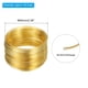 thumbnail image 2 of 100 Bucles de Alambre de Memoria, 1 pieza de 0.8mm 20 Gauge Alambre de Joyería Alambre de Manualidades Alambre de Acero de Memoria para Hacer Joyería, Dorado, 2 of 6