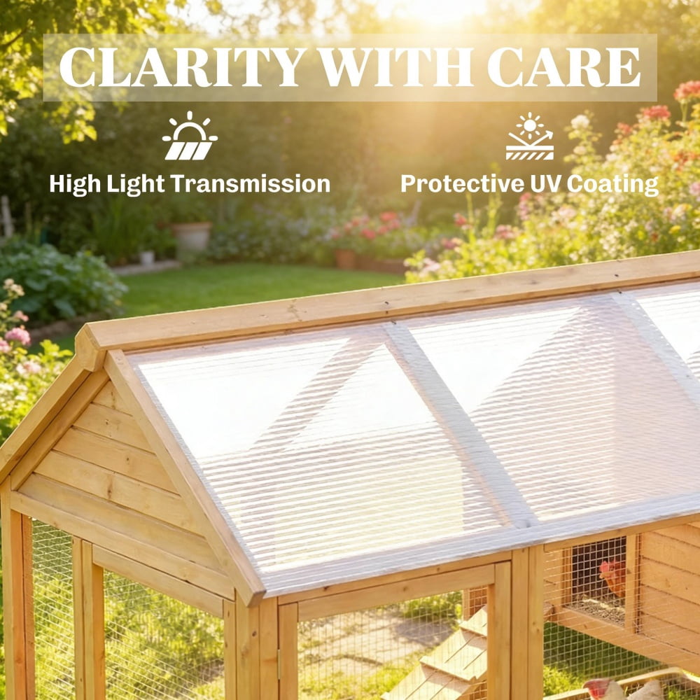 Greenhouse, Only Polycarbonate Panels