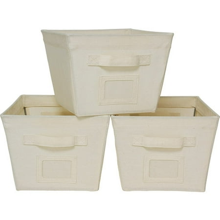 Mainstays 3-Pack Medium Bins