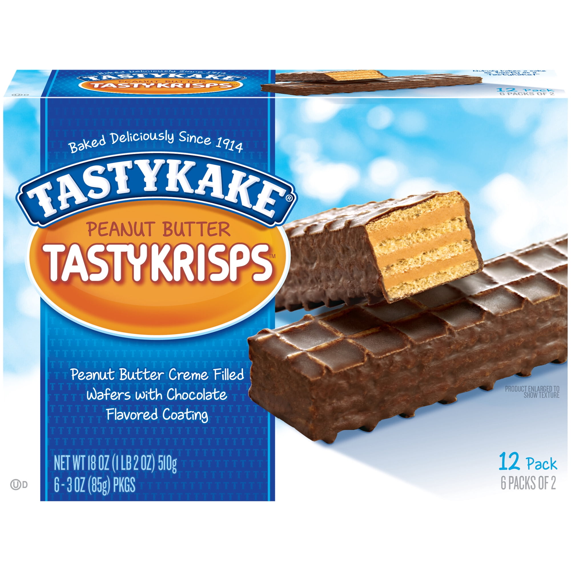 Tastykake Peanut Butter Tastykrisps, 18 oz. Box