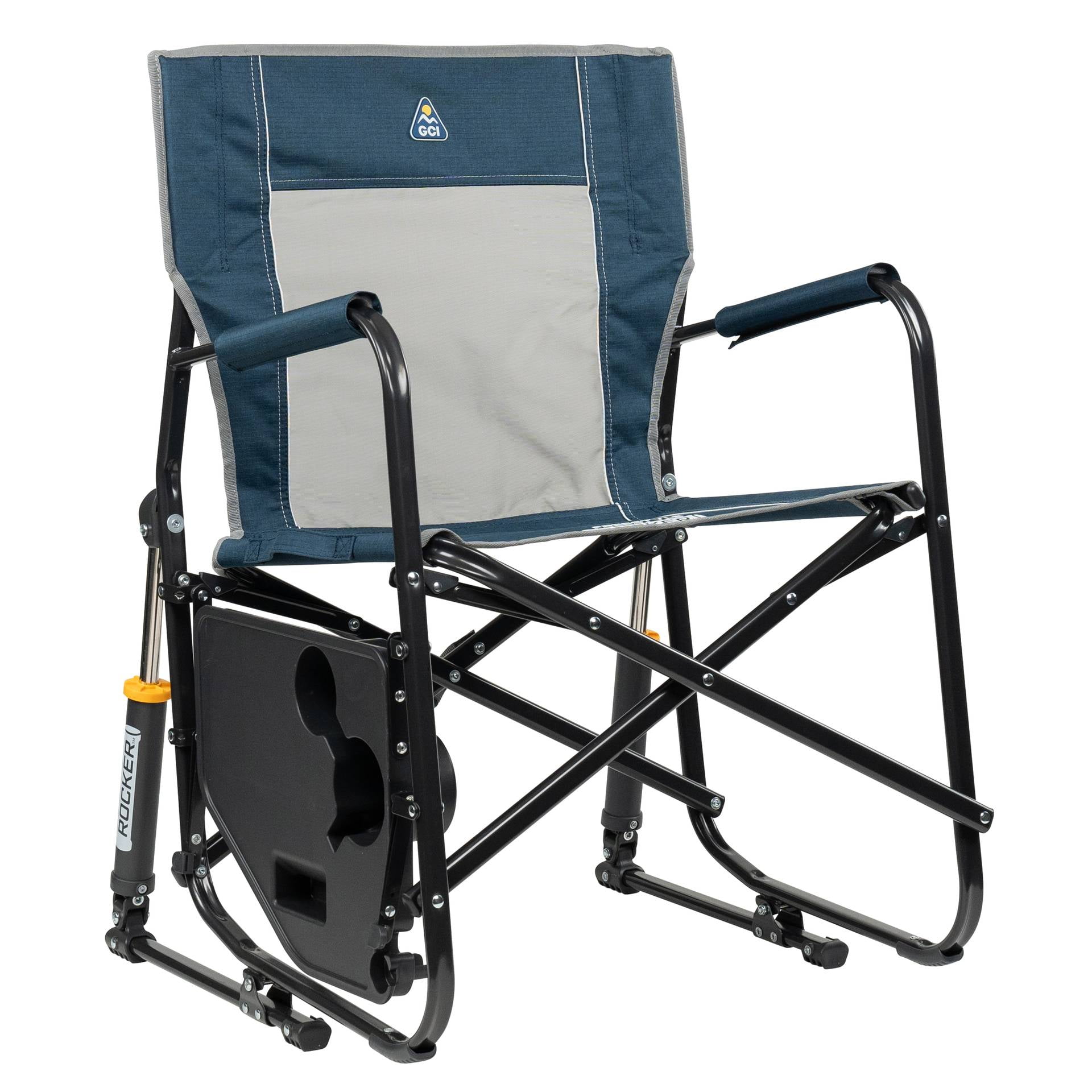 GCI Outdoor Freestyle Rocker, Foldable Rocking Camp Chair