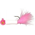 thumbnail image 2 of Lindy Fuzz-E-Grub Jig 2'' 1/8oz Pink White, 2 of 3
