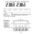 thumbnail image 3 of Reloj De Ajedrez Digital, Temporizador De Ajedrez Para Juegos De Mesa Límite De Tiempo Portátil Agregar Segundos Para Ajedrez Internacional, 3 of 7