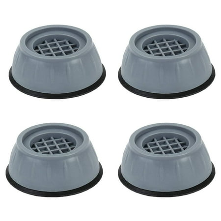 

Milexda Set Of 4 Rubber Vibration Dampers - Non-Slip - Antivibration - Protective Silico