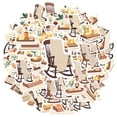 thumbnail image 2 of 35pcs-50pcs Relaxation Stickers Rocking Chair Spa Stickers Aromatherapy Stickers for Luggage Phone Laptop, 2 of 9