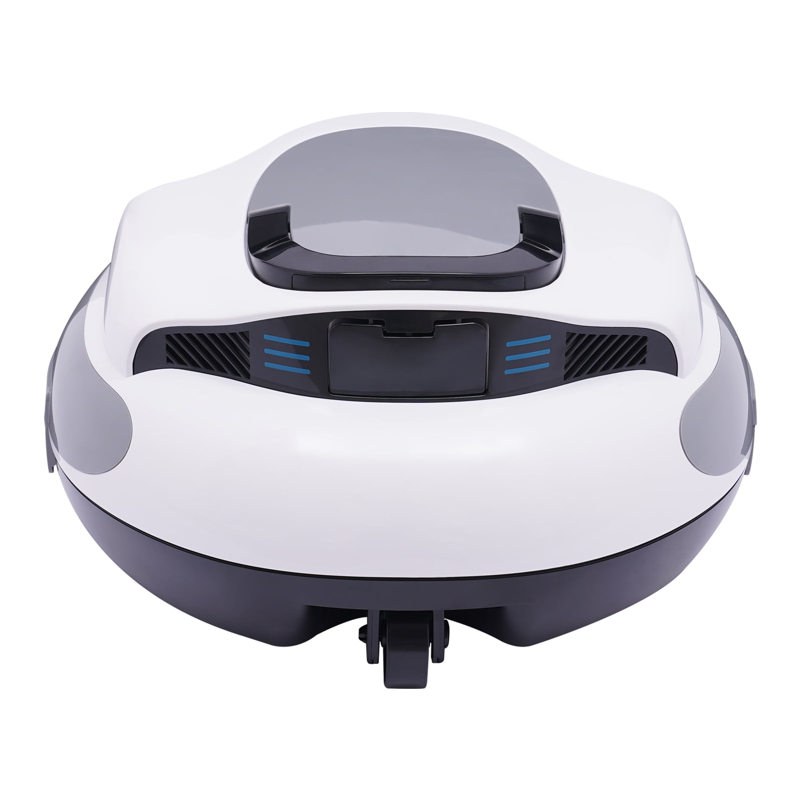 Robotic Cordless Pool Vacuum Cleaner for Above Ground Pools with Powerful Dual Brushless Motors, 75 Mins Runtime, Self-Parking, Automatic Robot Cleaners for Inground Flat Pools up to 807ft²