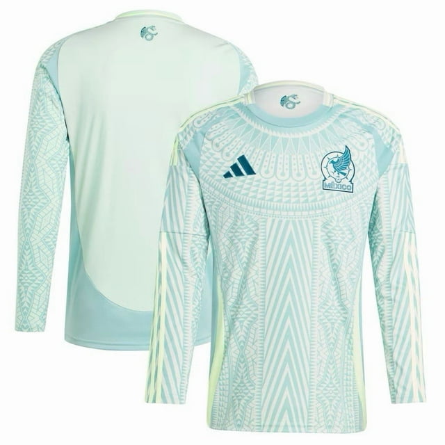 Jersey Playera Adidas de La Seleccion Nacional de Mexico de Manga Larga Para Hombre