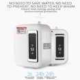 thumbnail image 2 of 3500W Electric Tankless Instant Hot Water Heater Kitchen Bathroom Shower Waterheater, 2 of 9