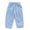 Light Blue, variant on Bovxnpu Boys Wide Leg Capris Pants Denim Straight Leg Boys Summer Solid Elastic Waist Casual Pocket Pants