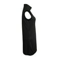 thumbnail image 6 of Riforla Women's Casual Solid Color Turtleneck Sleeveless Dress Fall Dresses for Women Casual Summer Black M, 6 of 6