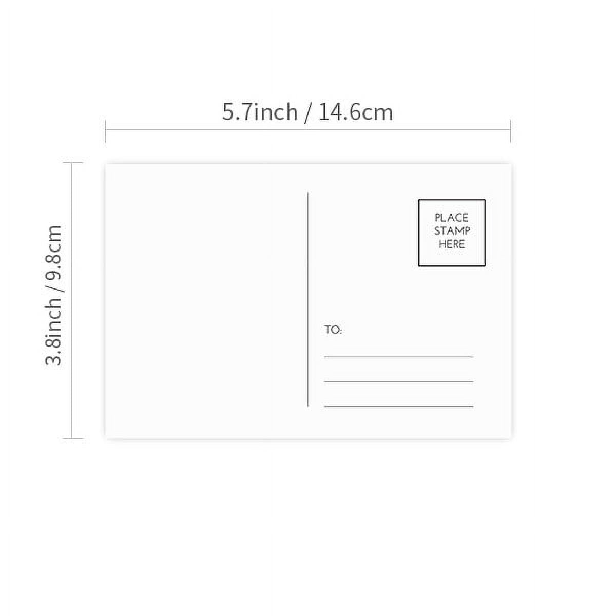 colorful barn cartoon pattern postcard set birthday mailing thanks greeting card