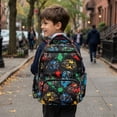 thumbnail image 5 of Bulopur Graffiti Kids Backpack for Boys, Cool School Bag Lightweight/Breathable/Durable/Waterproof Multi-Pocket Book Bag for Kids, 5 of 7