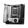 thumbnail image 5 of MSI MPG B650I EDGE WIFI Gaming Desktop Motherboard - AMD B650 Chipset - Socket AM5 - Mini ITX - Ryzen 5, Ryzen 7, Ryzen 9 Processor Supported - 64 GB DDR5 SDRAM Maximum RAM - UDIMM, DIMM - 2 x Memo..., 5 of 7